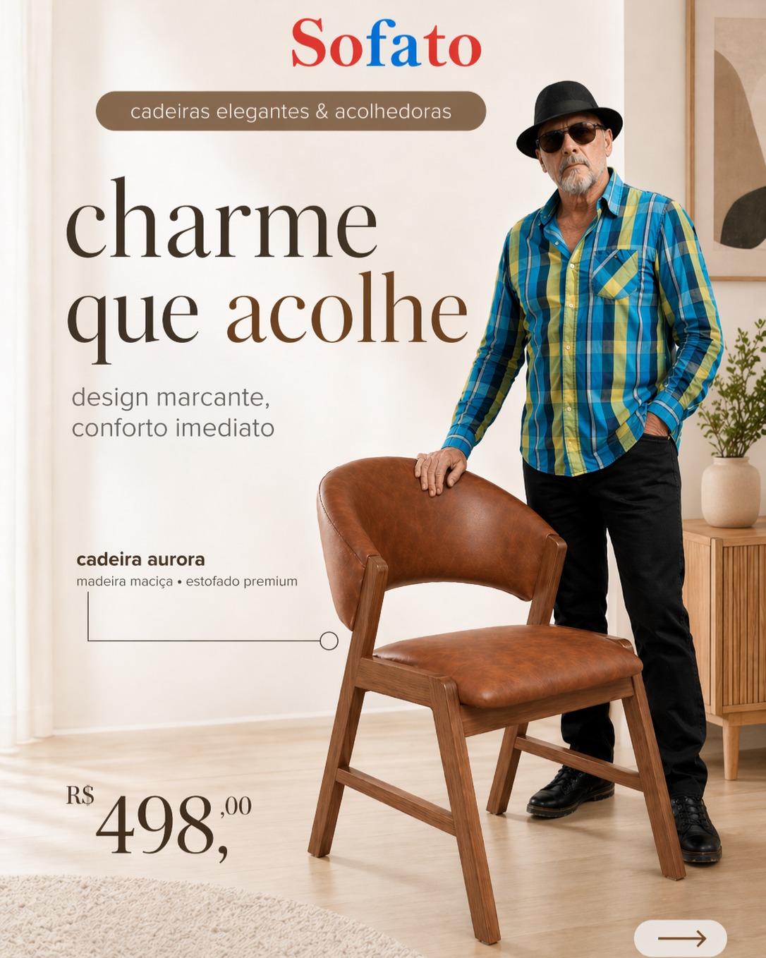 Cadeira Concha Sem Braço