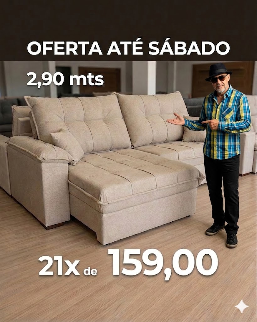 Sofá Profeta 2.90m